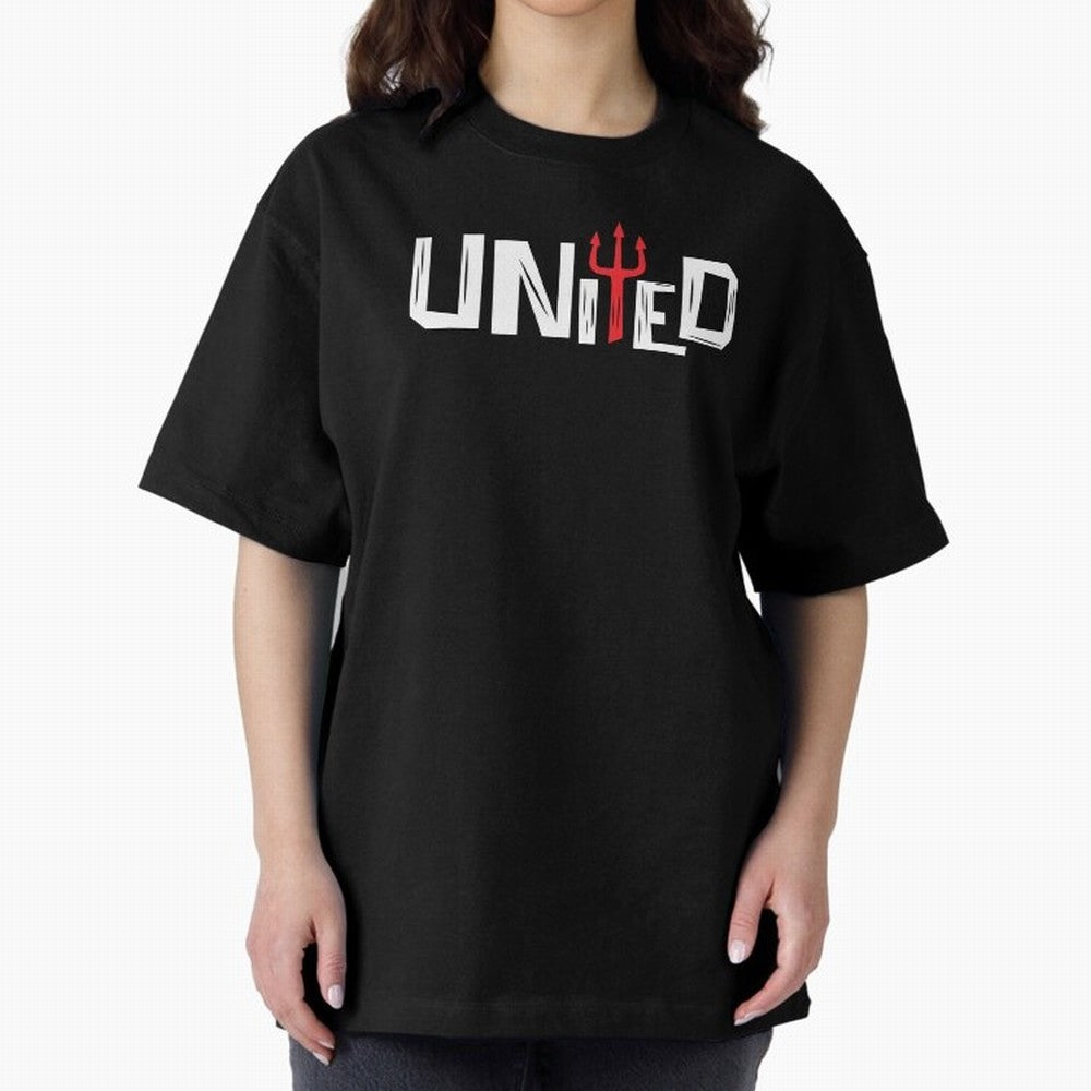 Manchester United - United Typography Oversized T-Shirt Turn Every Weekend Toward Match Day Hype around FIFA World Cup 2026 Group Stage, Messi, Argentina, France and Brazil, Stadium Memories, Football Loyalty, International Chants and Championship