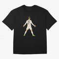 Cristiano Ronaldo Iconic Celebration Oversized T-Shirt Bring Trophy Dreams to FIFA World Cup 2026 USA Canada Mexico Centered on Mbappe, Brazil, Portugal and Argentina Energy, Stadium Chants, National Pride, Trophy Dreams and Unforgettable Football