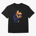 Ronaldinho Wpap Art Oversized T-Shirt Represent FIFA World Cup 2026 USA Canada Mexico Celebrating Neymar, Spain and Netherlands Energy, Football Passion, Legendary Performances, Festival Vibes and Supporter Community; Perfect for People Who Love
