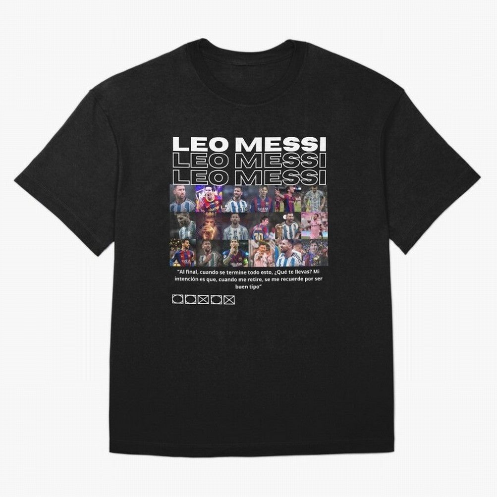 Leo Messi design Oversized T-Shirt Honor Football Greatness during Match Day Hype around FIFA World Cup 2026 USA Canada Mexico, Mbappe, England, Global Supporter Spirit, Legendary Goals, National Colors and Tournament Celebration; Created for Match