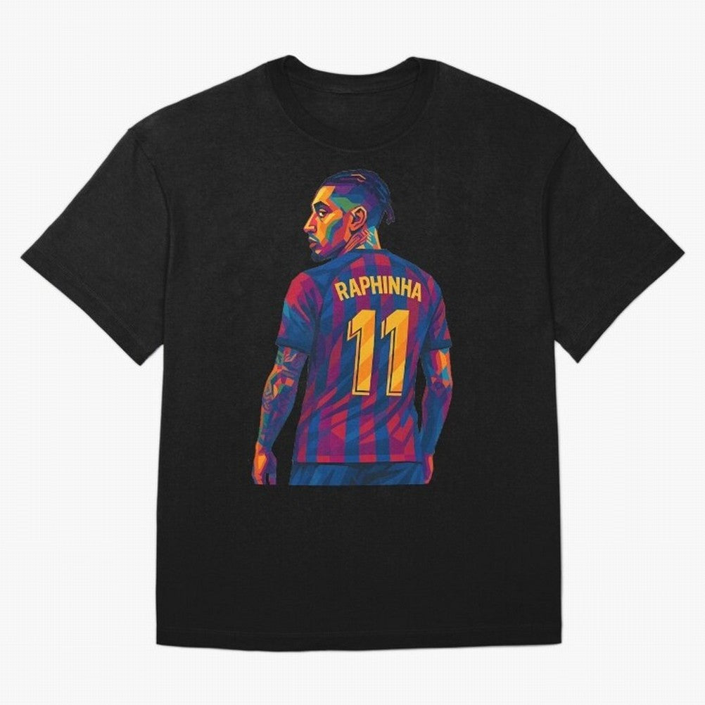 Raphinha Oversized T-Shirt Celebrate National Team Dreams in Global Football Passion for FIFA World Cup 2026 Group Stage, Built around Neymar, England, France and Netherlands, Global Supporter Spirit, Legendary Goals, National Colors and Tournament