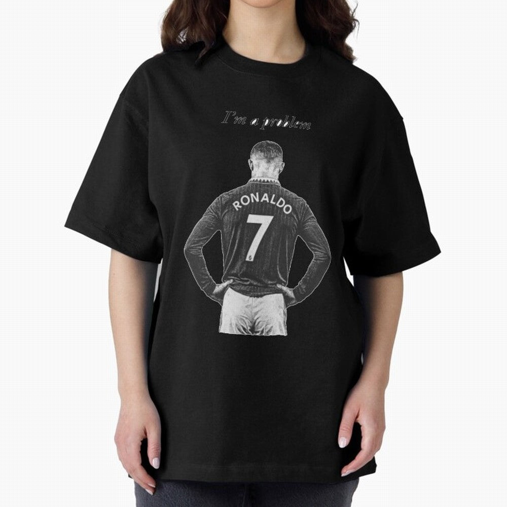 Ronaldo Problem Oversized T-Shirt Bring Retro Soccer Energy to FIFA World Cup 2026 with Neymar, England Energy, Fan Favorite Moments, National Team Passion, Big Match Drama and Soccer History; Built for Supporters Chasing Trophy Dreams, Final Match