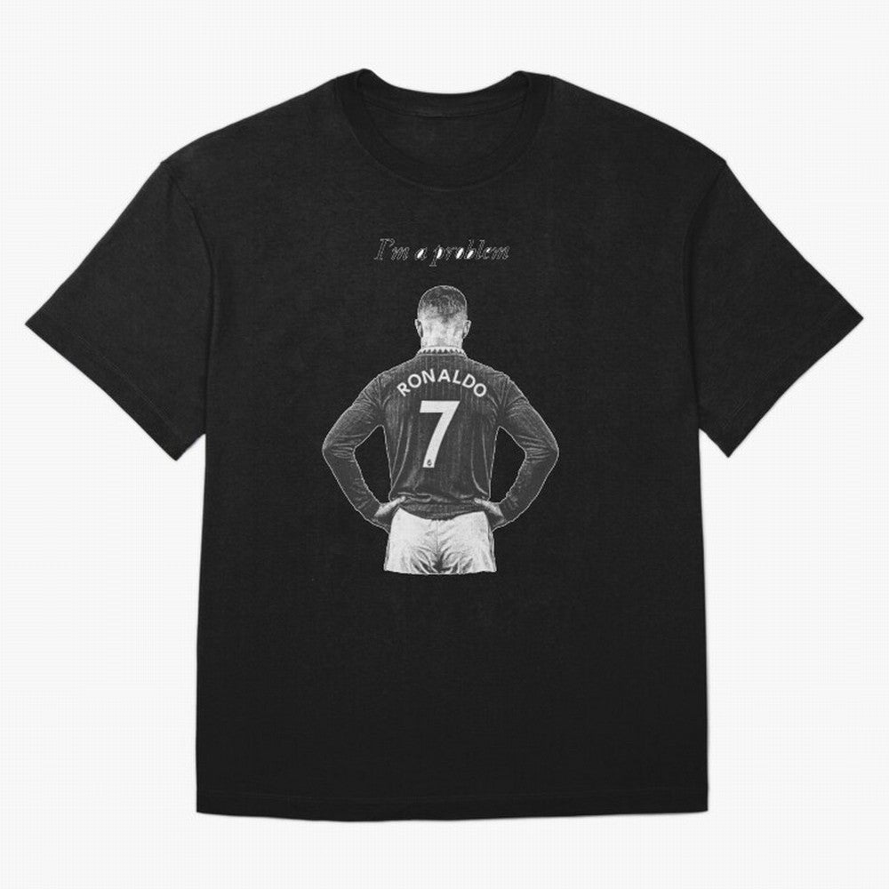 Ronaldo Problem Oversized T-Shirt Bring Retro Soccer Energy to FIFA World Cup 2026 with Neymar, England Energy, Fan Favorite Moments, National Team Passion, Big Match Drama and Soccer History; Built for Supporters Chasing Trophy Dreams, Final Match