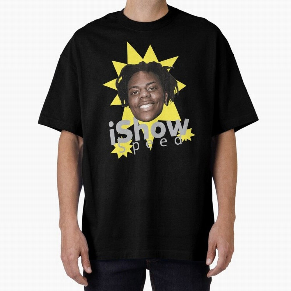 Ishowspeed Oversized T-Shirt Honor the Football Icons of Global Football Passion for FIFA World Cup 2026 Group Stage, with Messi, Brazil, Portugal and Argentina, Vintage Soccer Flavor, Modern Football Stars, National Flags and Final Night Emotion;