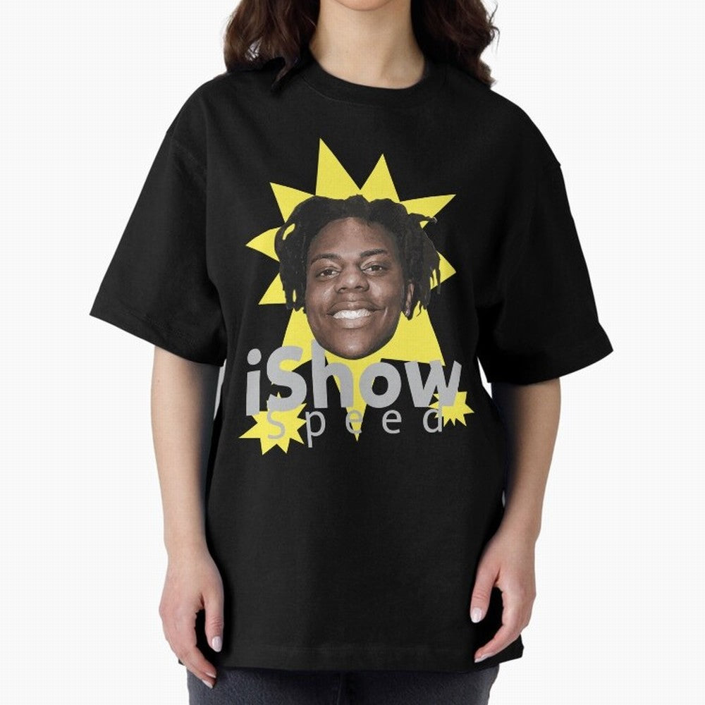 Ishowspeed Oversized T-Shirt Honor the Football Icons of Global Football Passion for FIFA World Cup 2026 Group Stage, with Messi, Brazil, Portugal and Argentina, Vintage Soccer Flavor, Modern Football Stars, National Flags and Final Night Emotion;