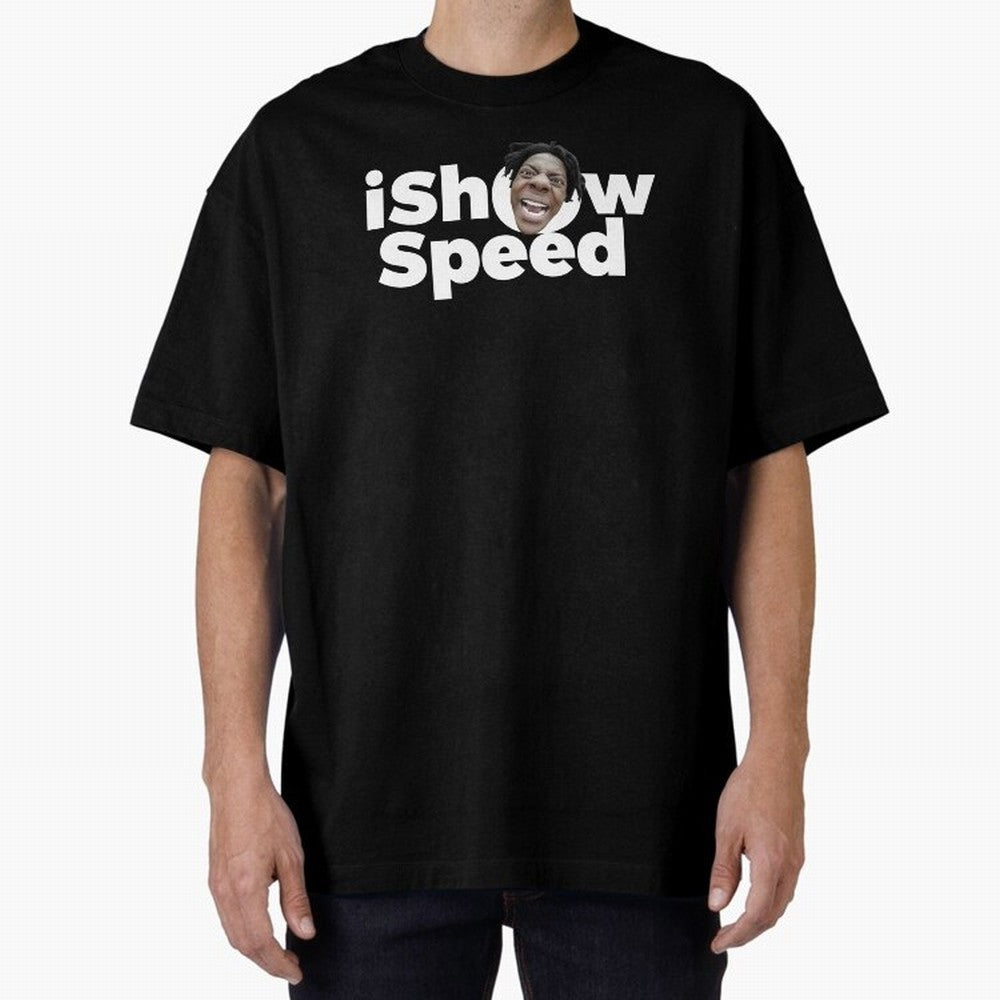 Ishowspeed Oversized T-Shirt Carry National Pride through Global Football Passion for FIFA World Cup 2026 Group Stage, Highlighting CR7, France, Champion Mindset, Group Stage Buzz, Knockout Tension and Passionate Fan Culture; Created for Match Day