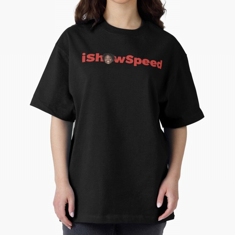 Ishowspeed Oversized T-Shirt Bring Match Day Fire to FIFA World Cup 2026 Group Stage with Neymar, Haaland and Cristiano Ronaldo, England Energy, Championship Spirit, Famous Goals, Roaring Crowds and International Football Unity; Great for