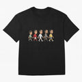 Ronaldo Evolution Sticker ¨C Cartoon Football Art from Sporting to Al-Nassr Oversized T-Shirt Live for the Drama of FIFA World Cup 2026 Group Stage for Fans of Cristiano Ronaldo, Haaland and CR7 and France, Bringing Retro Football Energy, Iconic