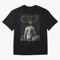 CR7 The Goat Poster Oversized T-Shirt Bring a Champion Mindset to FIFA World Cup 2026 Group Stage Spirit, Capturing Spain, Cristiano Ronaldo, Haaland and CR7, Champion Mindset, Group Stage Buzz, Knockout Tension and Passionate Fan Culture; Great