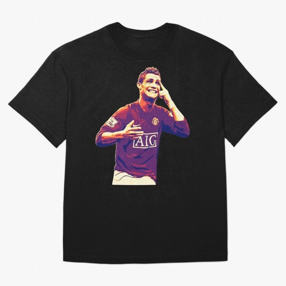 ronaldo Manchester United jarsey Oversized T-Shirt Celebrate the Magic of FIFA World Cup 2026 USA Canada Mexico Inspired by Haaland and Mbappe, Spain Energy, Fan Favorite Moments, National Team Passion, Big Match Drama and Soccer History; Great for