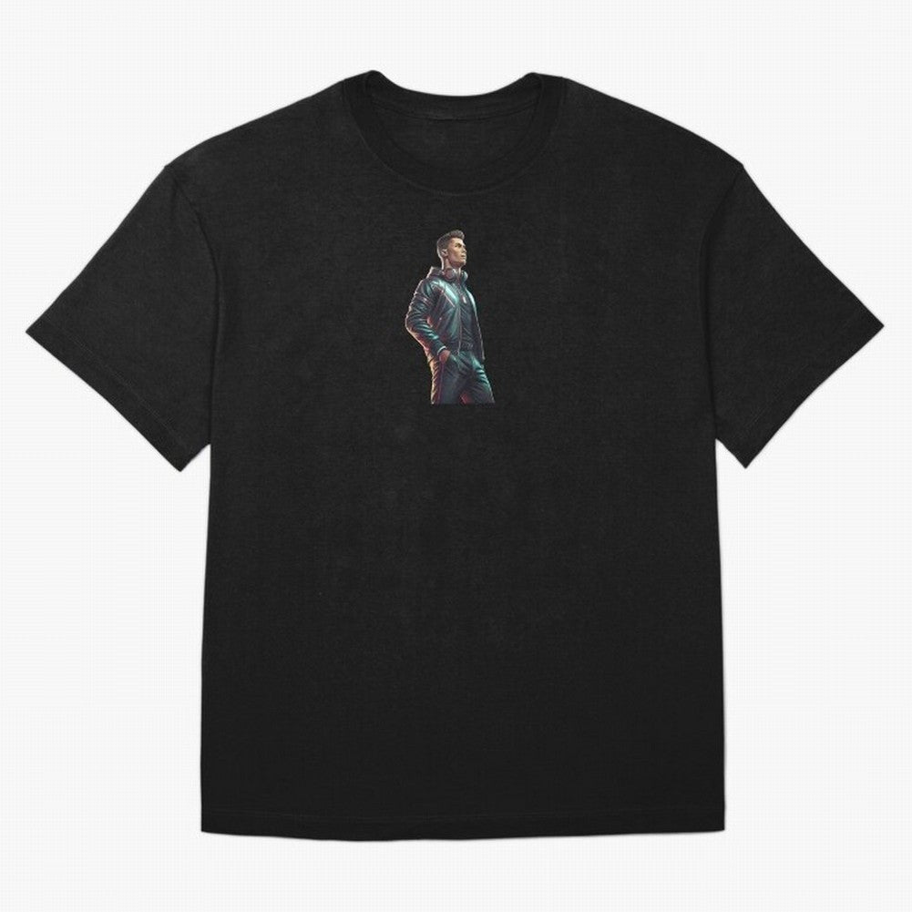 Cristiano Ronaldo Dj Oversized T-Shirt Remember Iconic Moments from FIFA World Cup 2026 Group Stage for Fans of Haaland and Mbappe and Spain, Bringing Supporter Pride, Iconic Celebrations, Legendary Names and Global Match Day Energy; Ideal for