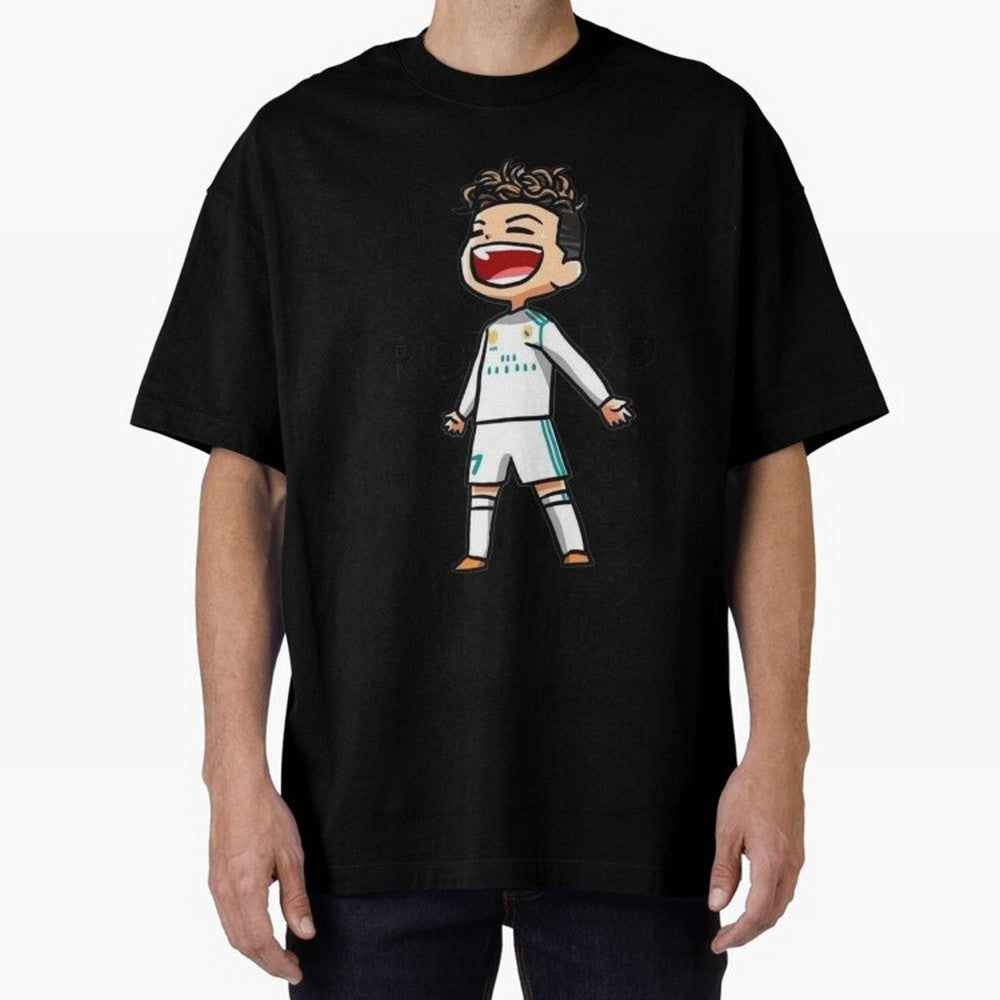 RONALDO Oversized T-Shirt Support Your Favorite Stars during the FIFA World Cup 2026 Journey through Messi, CR7 and Mbappe Highlights, Brazil, Portugal and Argentina Pride, Football Passion, Legendary Performances, Festival Vibes and Supporter