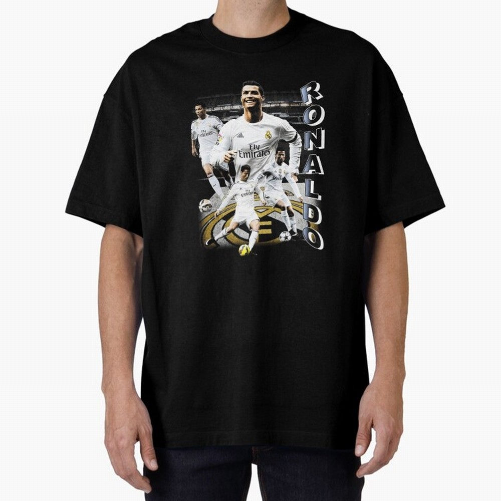 Cristiano Ronaldo Vintage Oversized T-Shirt Bring Bold Fan Energy to FIFA World Cup 2026 Group Stage Spirit, Built around Brazil, Portugal and Argentina, Cristiano Ronaldo, Haaland and CR7, Supporter Pride, Iconic Celebrations, Legendary Names and