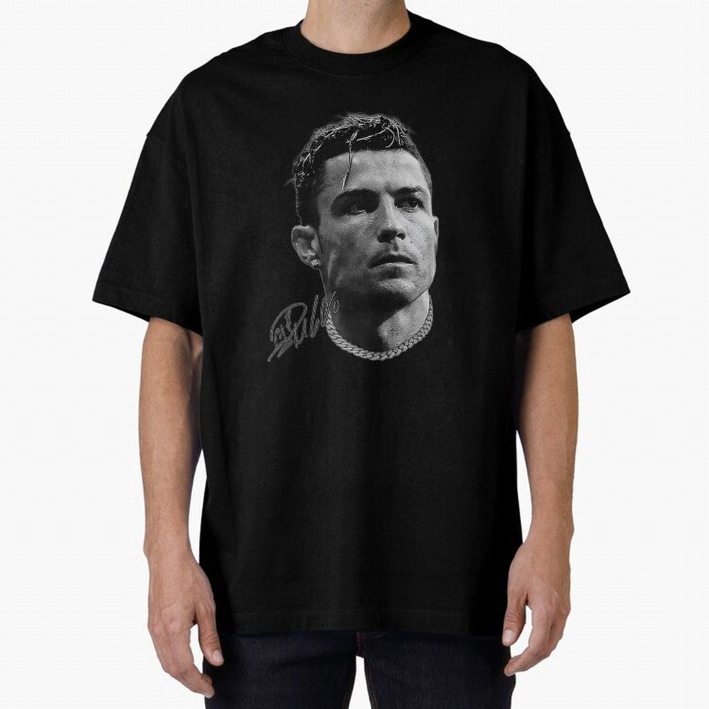Cristiano Ronaldo Vintage Tshirt Oversized T-Shirt Bring Stadium Energy to Global Football Passion for FIFA World Cup 2026, with Haaland and Mbappe, Spain and Netherlands, Champion Mindset, Group Stage Buzz, Knockout Tension and Passionate Fan