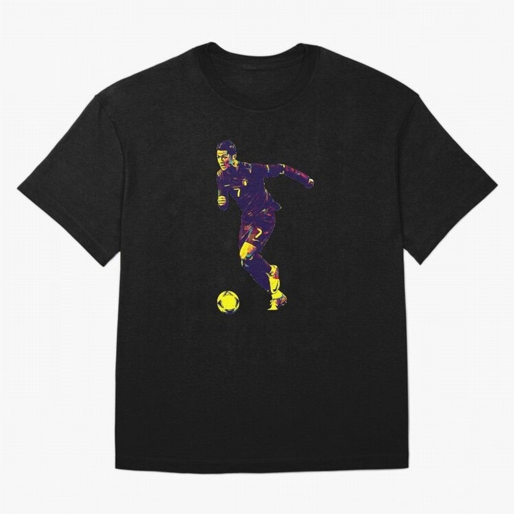 Cristiano Ronaldo Oversized T-Shirt Back the Journey through FIFA World Cup 2026 USA Canada Mexico Made for Cristiano Ronaldo, Haaland and CR7, France Energy, Classic Soccer Heritage, Championship Pressure, Fan Loyalty and International Pride; Made