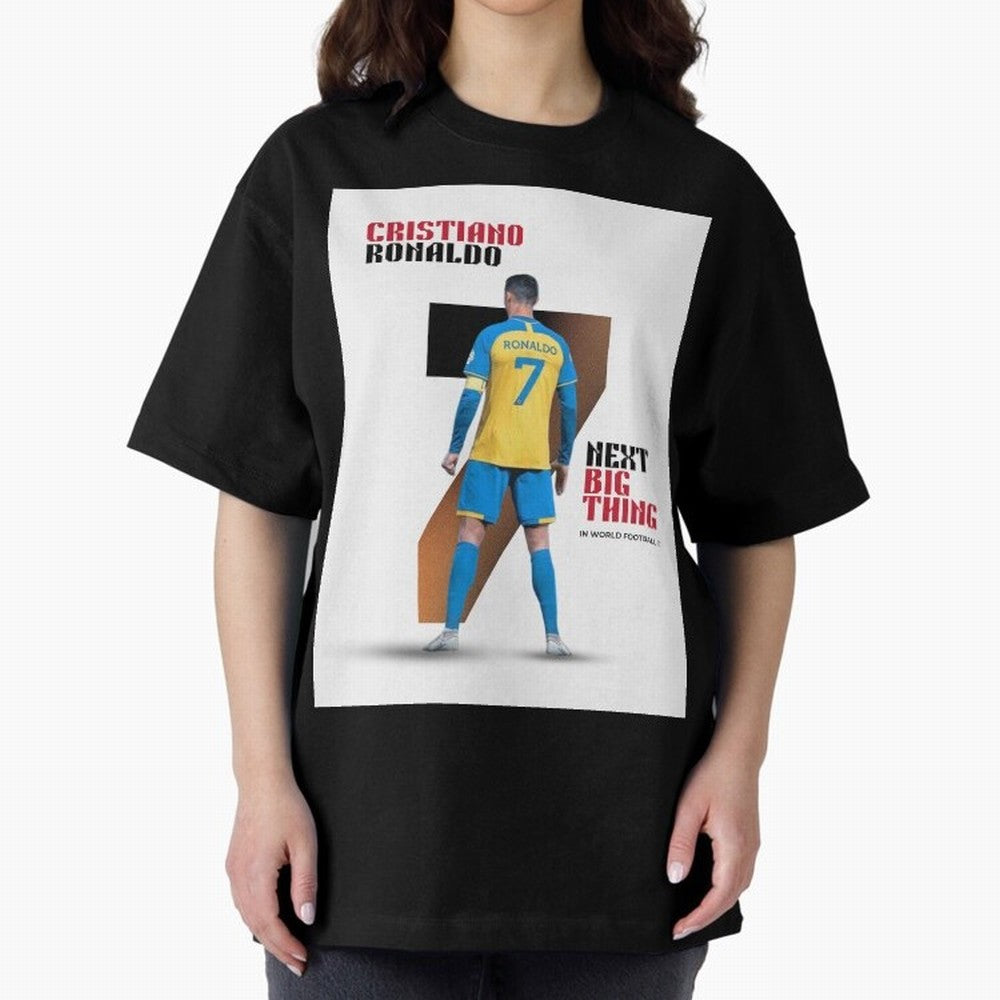 Cristiano Ronaldo Oversized T-Shirt Celebrate Rivalries and Pride in the FIFA World Cup 2026 USA Canada Mexico Journey through Haaland and Mbappe Highlights, Argentina Pride, Game Day Rituals, Football Legends, Country Pride and the Road to the