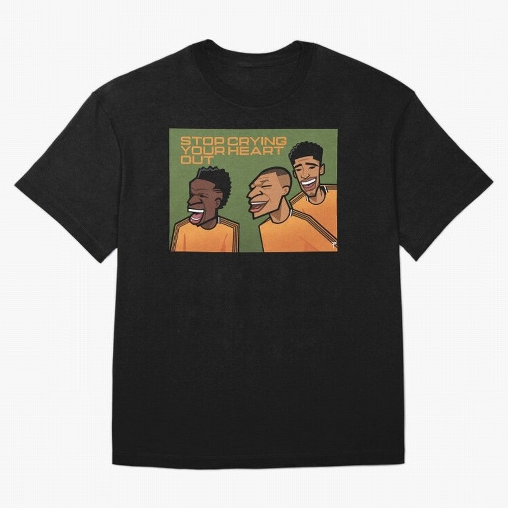 stop crying your heart out Oversized T-Shirt Bring the FIFA World Cup 2026 USA Canada Mexico Journey through Neymar Highlights, England Pride, Football Passion, Legendary Performances, Festival Vibes and Supporter Community; Made for Die Hard