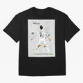 RM Legend Player Ronaldo Oversized T-Shirt Represent Football Lovers during FIFA World Cup 2026 USA Canada Mexico for Fans of Mbappe and Neymar and England and Germany, Bringing Stadium Chants, National Pride, Trophy Dreams and Unforgettable
