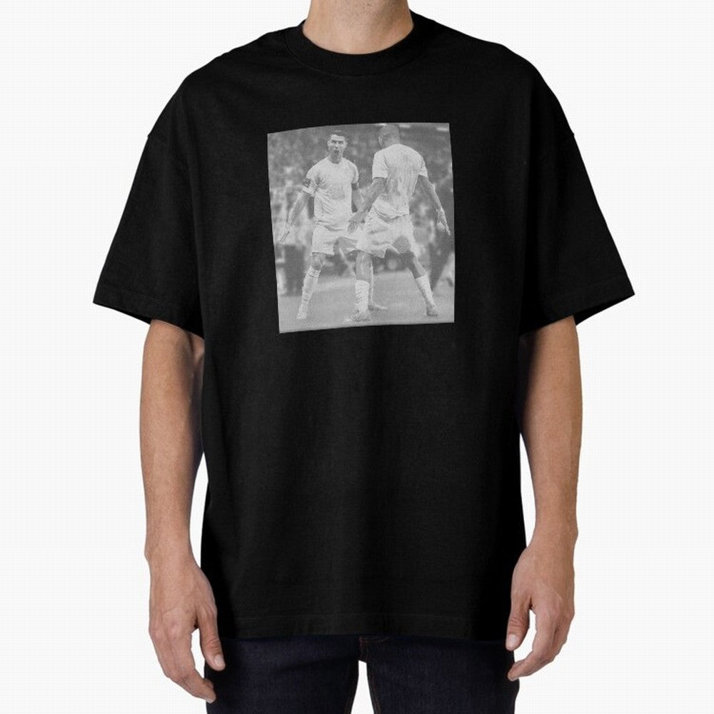 Cristiano Ronaldo Cr7 Oversized T-Shirt Keep Football History Alive during Global Football Passion for FIFA World Cup 2026 Group Stage, Capturing Cristiano Ronaldo, France, Match Day Excitement, Supporter Culture, Golden Goals and Global Football