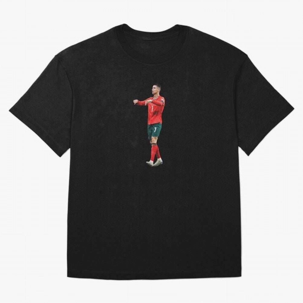Cristiano Ronaldo siuuuuuu Oversized T-Shirt Bring Stadium Energy to Global Football Passion for FIFA World Cup 2026, Featuring Messi, Neymar and Mbappe, Brazil, Classic Soccer Heritage, Championship Pressure, Fan Loyalty and International Pride;