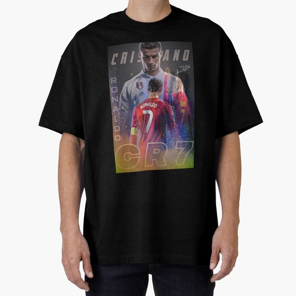 CR7 Oversized T-Shirt Represent Fans Who Live for the FIFA World Cup 2026 Group Stage Journey through Cristiano Ronaldo, Haaland and CR7 Highlights, France Pride, Stadium Memories, Football Loyalty, International Chants and Championship Tradition;