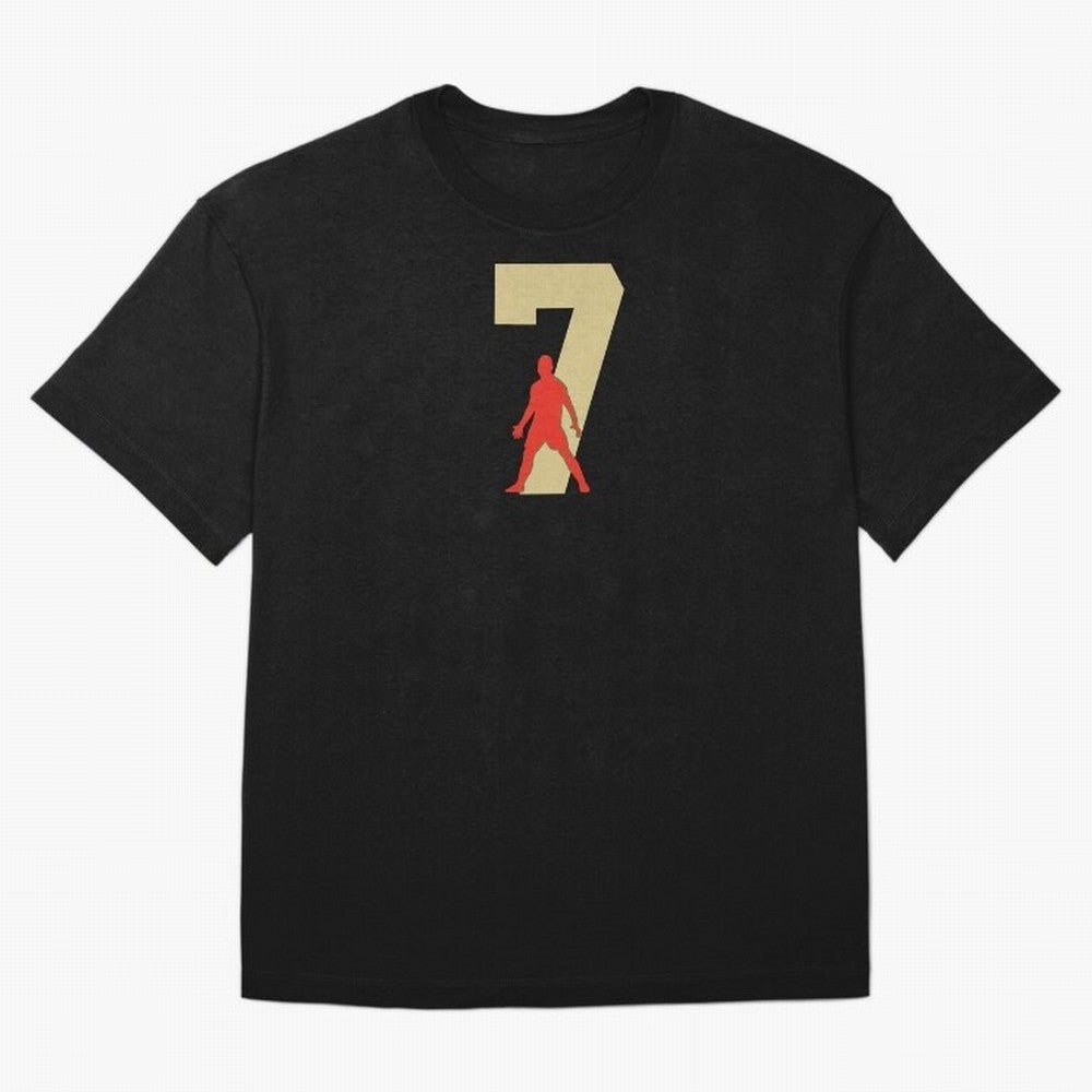 Ronaldo 7 Soccer Icon Oversized T-Shirt Follow the Final Road of FIFA World Cup 2026 USA Canada Mexico Built around Neymar, France Energy, Retro Football Energy, Iconic Rivalries, Trophy Chase Drama and Stadium Atmosphere; Ideal for Passionate Fans