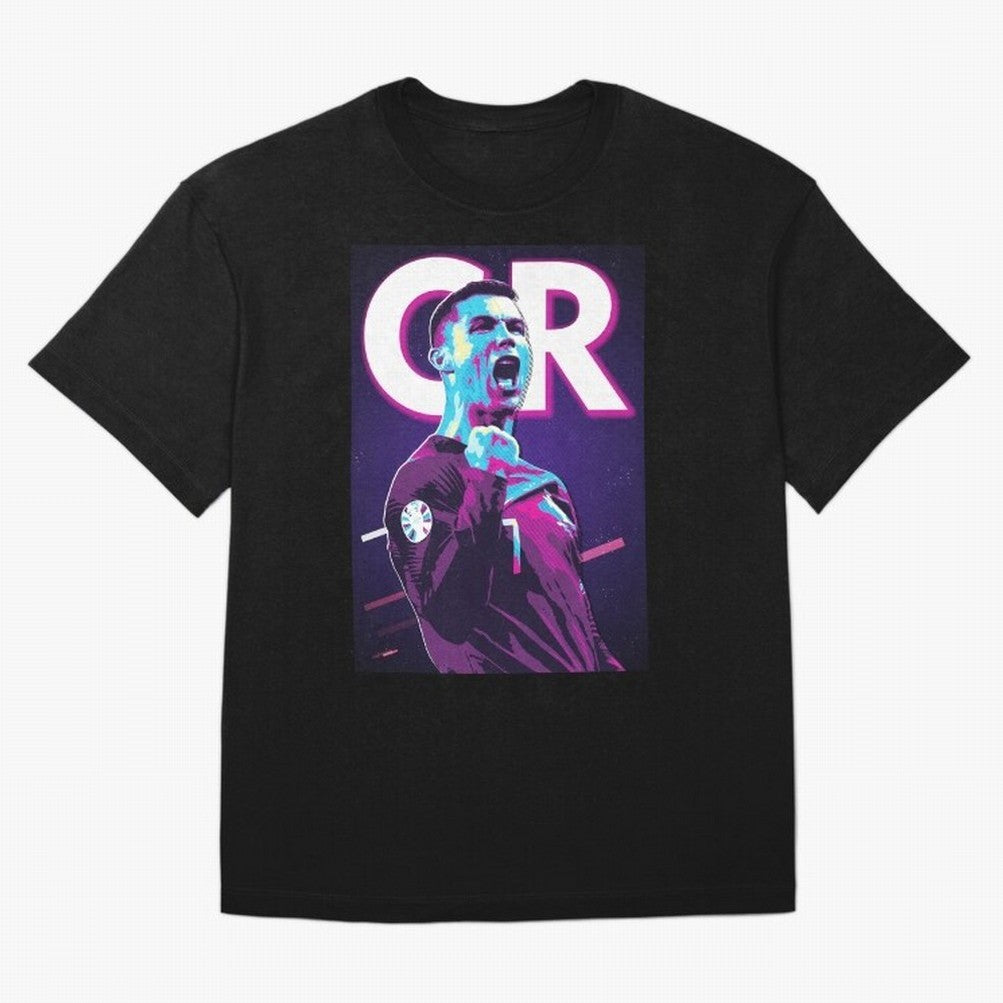 Ronaldo Oversized T-Shirt Turn Football Passion into Global Football Passion for FIFA World Cup 2026 USA Canada Mexico, Filled with Messi, Germany, Goal Celebration Energy, Supporter Heritage, Football Icons and Worldwide Tournament Joy; Perfect