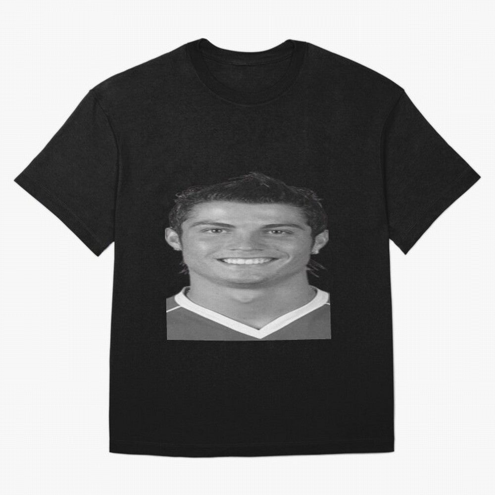 Cristiano Ronaldo Oversized T-Shirt Feel Global Football Passion for FIFA World Cup 2026, Celebrating Messi, Neymar and Mbappe, Brazil, Match Day Excitement, Supporter Culture, Golden Goals and Global Football Passion; Built for Supporters Chasing