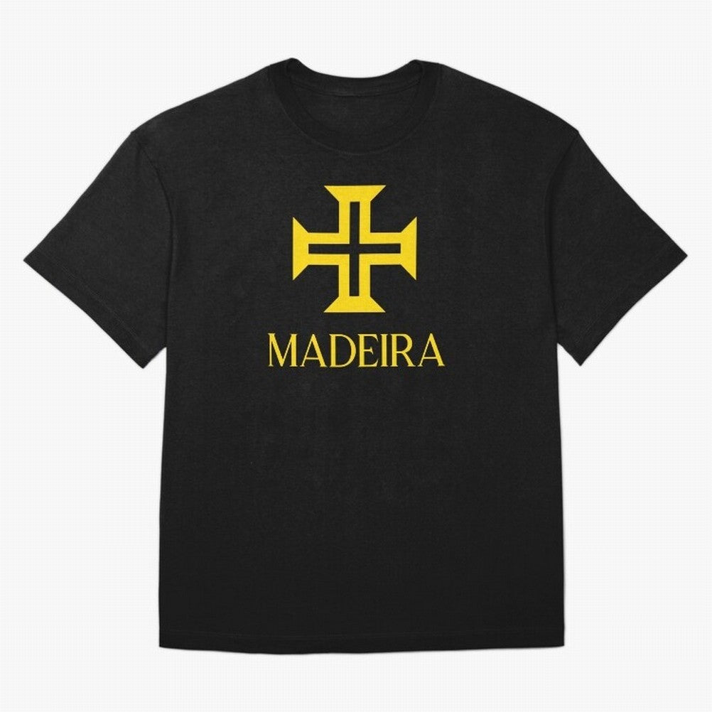 Madeira yellow Oversized T-Shirt Celebrate the Road through FIFA World Cup 2026 for Fans of Mbappe and England, France and Netherlands, Bringing Supporter Pride, Iconic Celebrations, Legendary Names and Global Match Day Energy; Ideal for Football