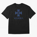 Madeira blue Oversized T-Shirt Keep the Legacy of Match Day Hype around FIFA World Cup 2026, Haaland and Mbappe, England and Germany, Stadium Memories, Football Loyalty, International Chants and Championship Tradition; Perfect for People Who Love