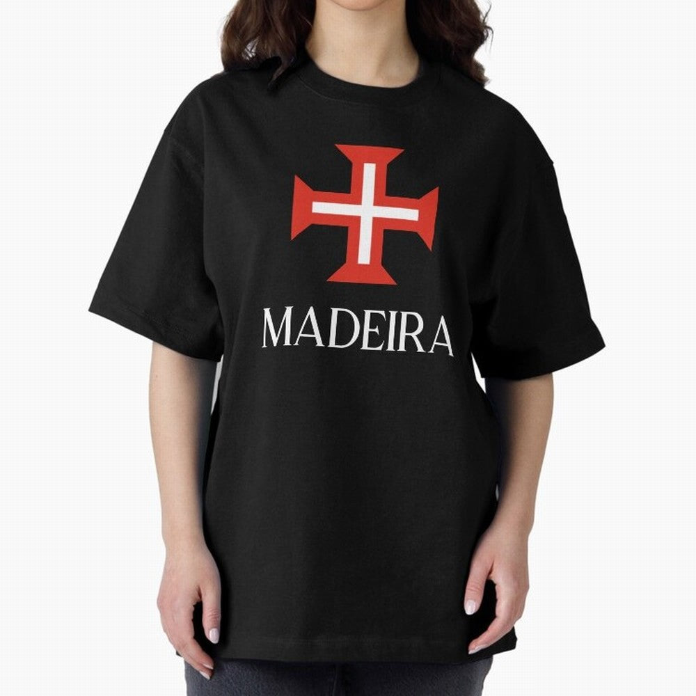 Madeira Oversized T-Shirt Make Every Match About FIFA World Cup 2026 USA Canada Mexico Spirit, Featuring England, Neymar, Haaland and Cristiano Ronaldo, Match Day Excitement, Supporter Culture, Golden Goals and Global Football Passion; Ideal for