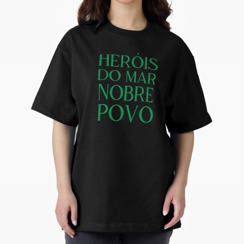 Her¨®is do Mar Nobre Povo green Oversized T-Shirt Bring a Vintage Feel to FIFA World Cup 2026 Group Stage with Messi, CR7 and Mbappe, England, France and Netherlands Energy, Match Day Excitement, Supporter Culture, Golden Goals and Global Football