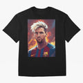 Lionel Messi Oversized T-Shirt Feel Match Day Hype around FIFA World Cup 2026, Haaland, Argentina, Football Festival Excitement, Trophy Ambitions, Country Rivalries and Star Player Buzz; Perfect for Supporters Who Want Bold Football Energy, Global
