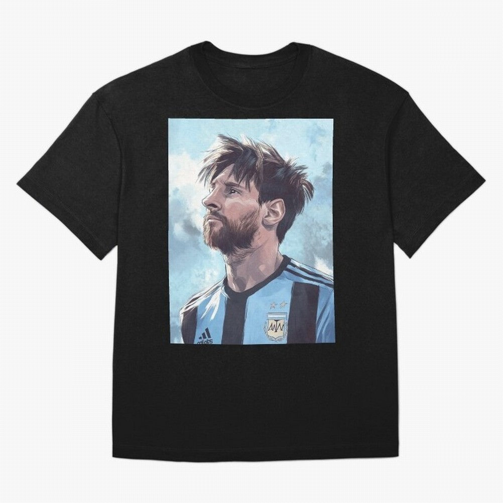 Lionel Messi Oversized T-Shirt Celebrate Classic Football Spirit in FIFA World Cup 2026 USA Canada Mexico Spirit, Made for Brazil, Portugal and Argentina, Cristiano Ronaldo, Haaland and CR7, Worldwide Fan Energy, Dramatic Goals, Stadium Lights and