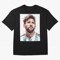Lionel Messi Oversized T-Shirt Stand Proud for FIFA World Cup 2026 for Fans of Neymar and Argentina, Bringing Classic Soccer Heritage, Championship Pressure, Fan Loyalty and International Pride; Ideal for Passionate Fans Who Love Underdog Stories,