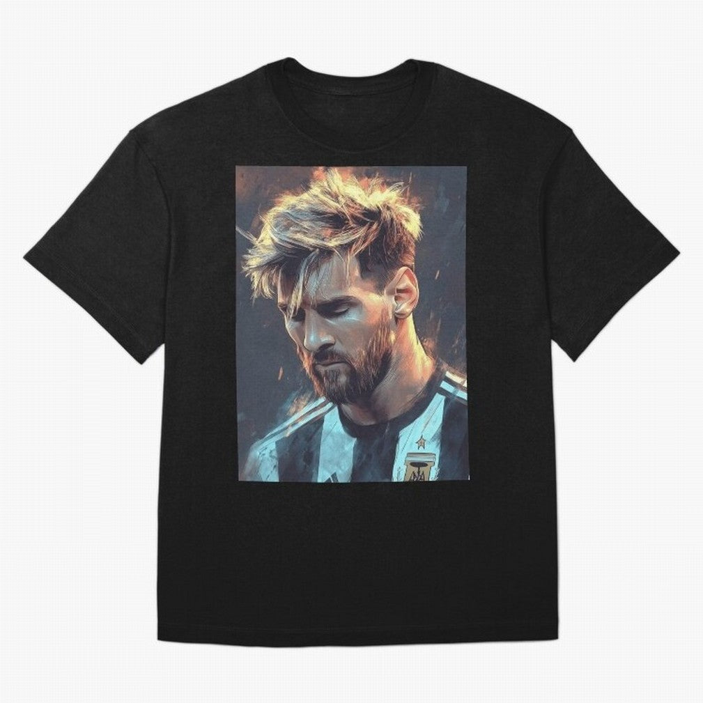 leo Messi Oversized T-Shirt Celebrate Classic Football Spirit in Global Football Passion for FIFA World Cup 2026 Group Stage, Connected to Messi, Neymar and Mbappe, Argentina and Brazil, Global Supporter Spirit, Legendary Goals, National Colors and