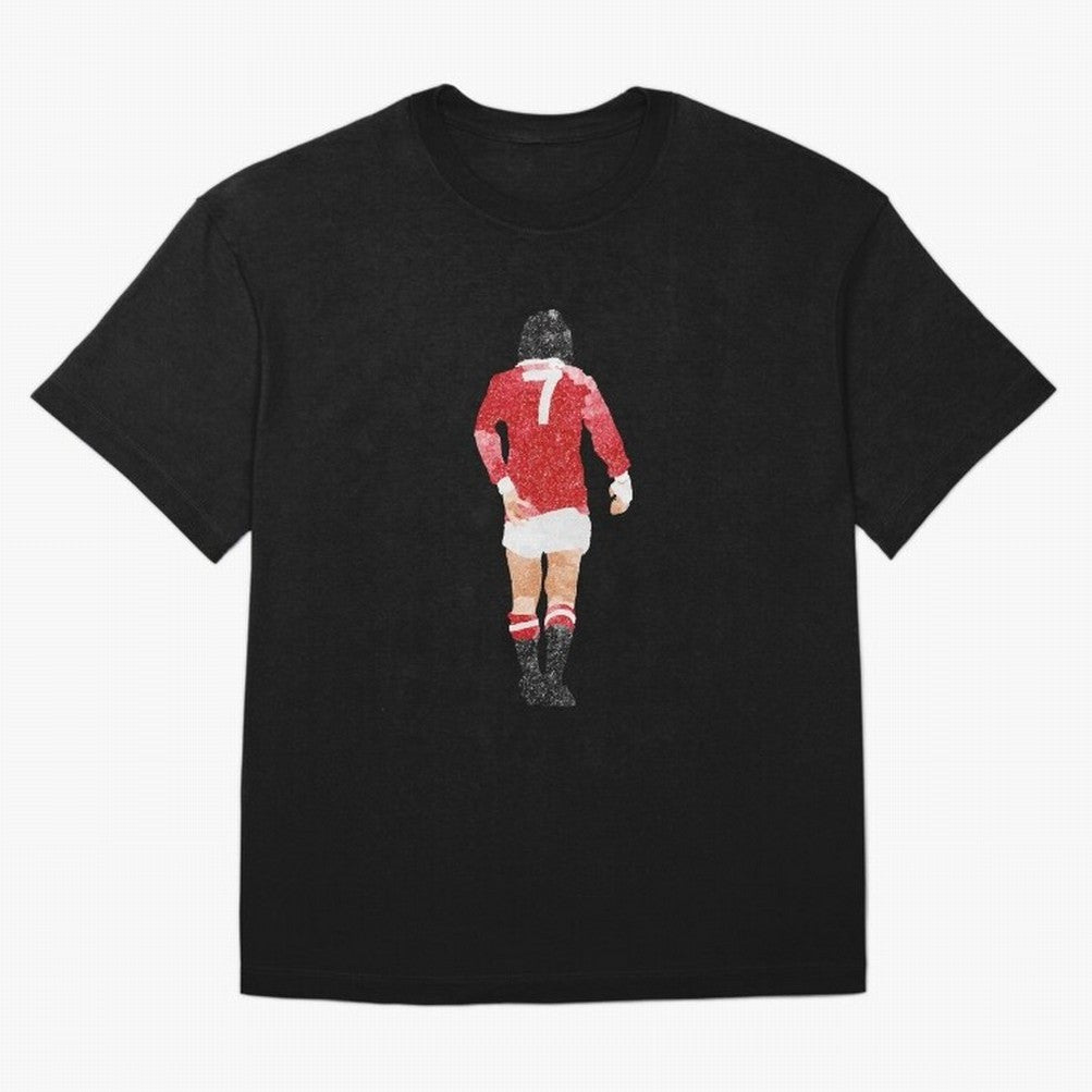 George Best watercolour Manchester United Football Northern Ireland Legend number 7 Man United Red D Oversized T-Shirt Celebrate Soccer Greatness during the FIFA World Cup 2026 Group Stage Journey through Mbappe and Neymar Highlights, Brazil,