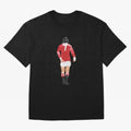 George Best watercolour Manchester United Football Northern Ireland Legend number 7 Man United Red D Oversized T-Shirt Celebrate Soccer Greatness during the FIFA World Cup 2026 Group Stage Journey through Mbappe and Neymar Highlights, Brazil,