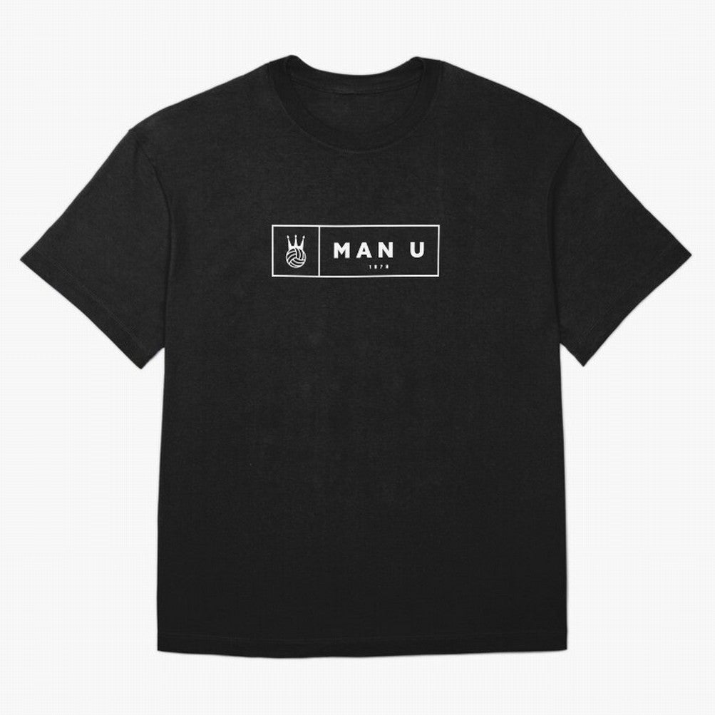 Manchester U Retro minimal design Oversized T-Shirt Wear the Spirit of Match Day Hype around FIFA World Cup 2026 USA Canada Mexico, Haaland, Argentina and Brazil, Sports Nostalgia, International Competition, Famous Players and Unforgettable