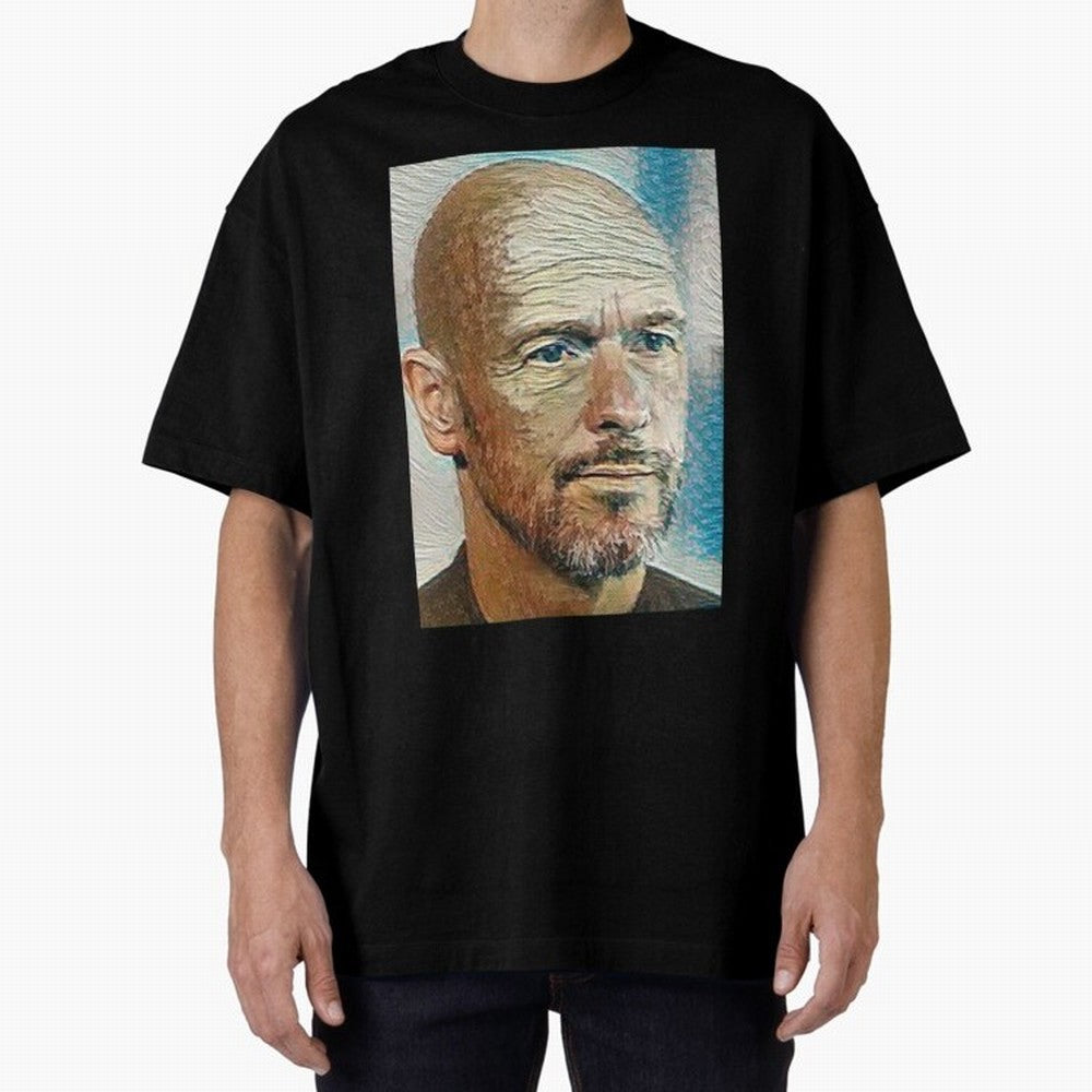 Erik Ten Hag Oversized T-Shirt Bring Bold Fan Energy to FIFA World Cup 2026 USA Canada Mexico Spirit, with England and Germany, Messi, CR7 and Mbappe, Football History, Final Match Energy, Crowd Noise and Once in a Lifetime Moments; Made for Die