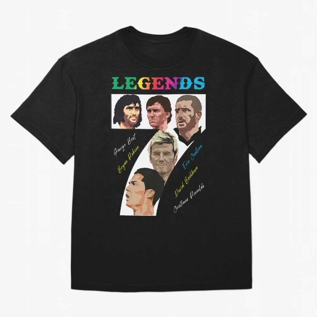 LEGENDS OF FOOTBALL Oversized T-Shirt Bring Stadium Energy to FIFA World Cup 2026 Group Stage Connected to Messi, CR7 and Mbappe, Argentina, France and Brazil Energy, Champion Mindset, Group Stage Buzz, Knockout Tension and Passionate Fan Culture;