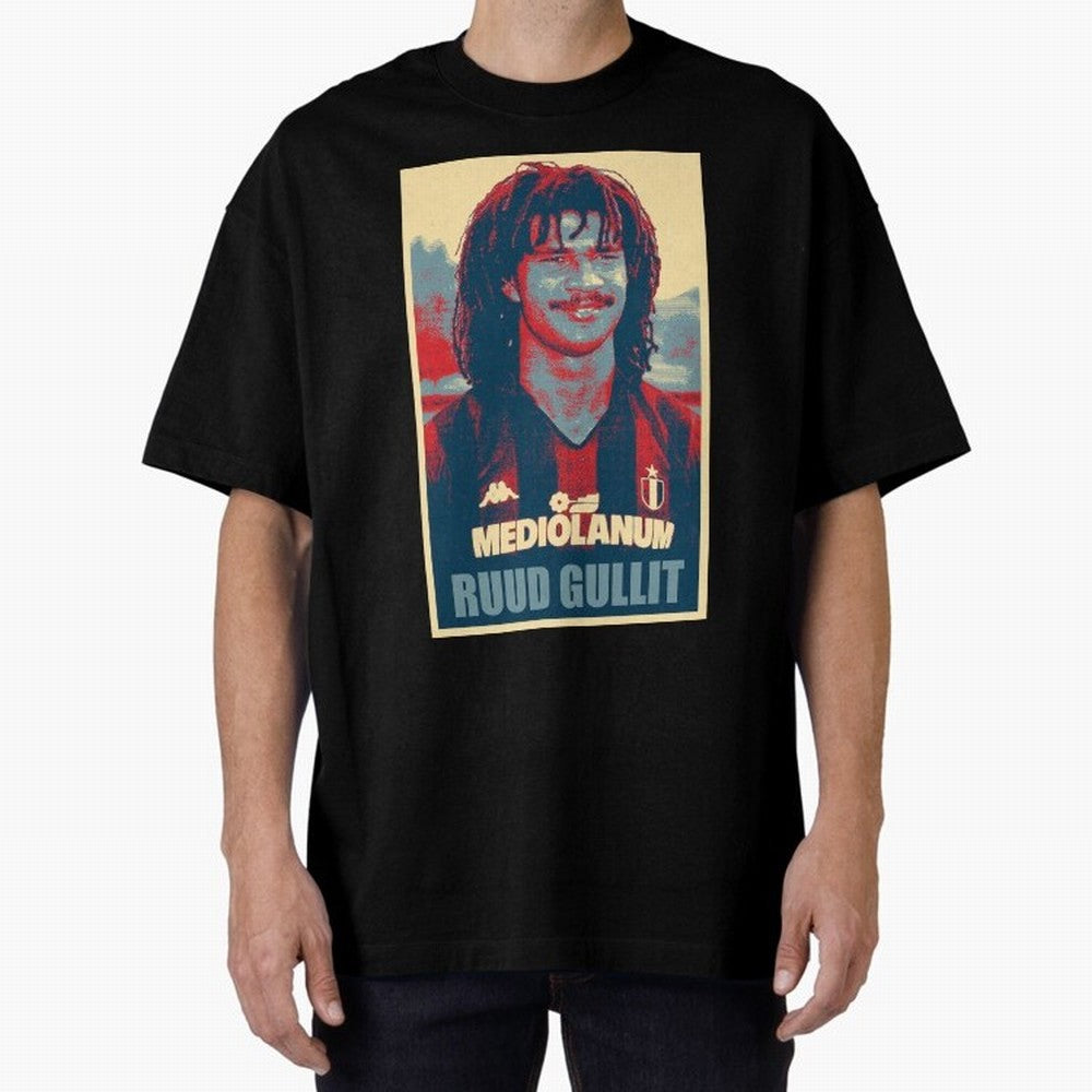 Ruud Gullit Oversized T-Shirt Represent FIFA World Cup 2026 Group Stage Centered on CR7, Netherlands Energy, Champion Mindset, Group Stage Buzz, Knockout Tension and Passionate Fan Culture; Perfect for Supporters Who Want Bold Football Energy,