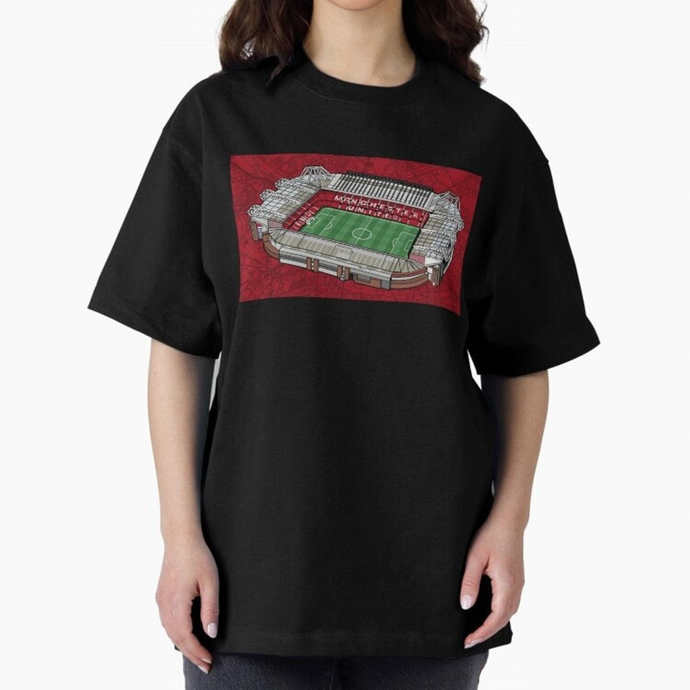 Old Trafford Manchester United Oversized T-Shirt Showcase FIFA World Cup 2026 Spirit, Celebrating Germany, Neymar, Tournament Hype, Historic Matchups, Family Viewing Parties and Global Sports Pride; Ideal for Passionate Fans Who Love Underdog