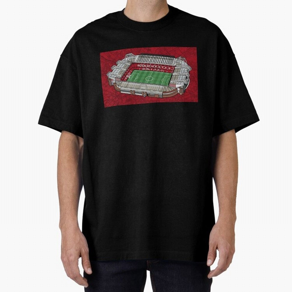 Old Trafford Manchester United Oversized T-Shirt Showcase FIFA World Cup 2026 Spirit, Celebrating Germany, Neymar, Tournament Hype, Historic Matchups, Family Viewing Parties and Global Sports Pride; Ideal for Passionate Fans Who Love Underdog