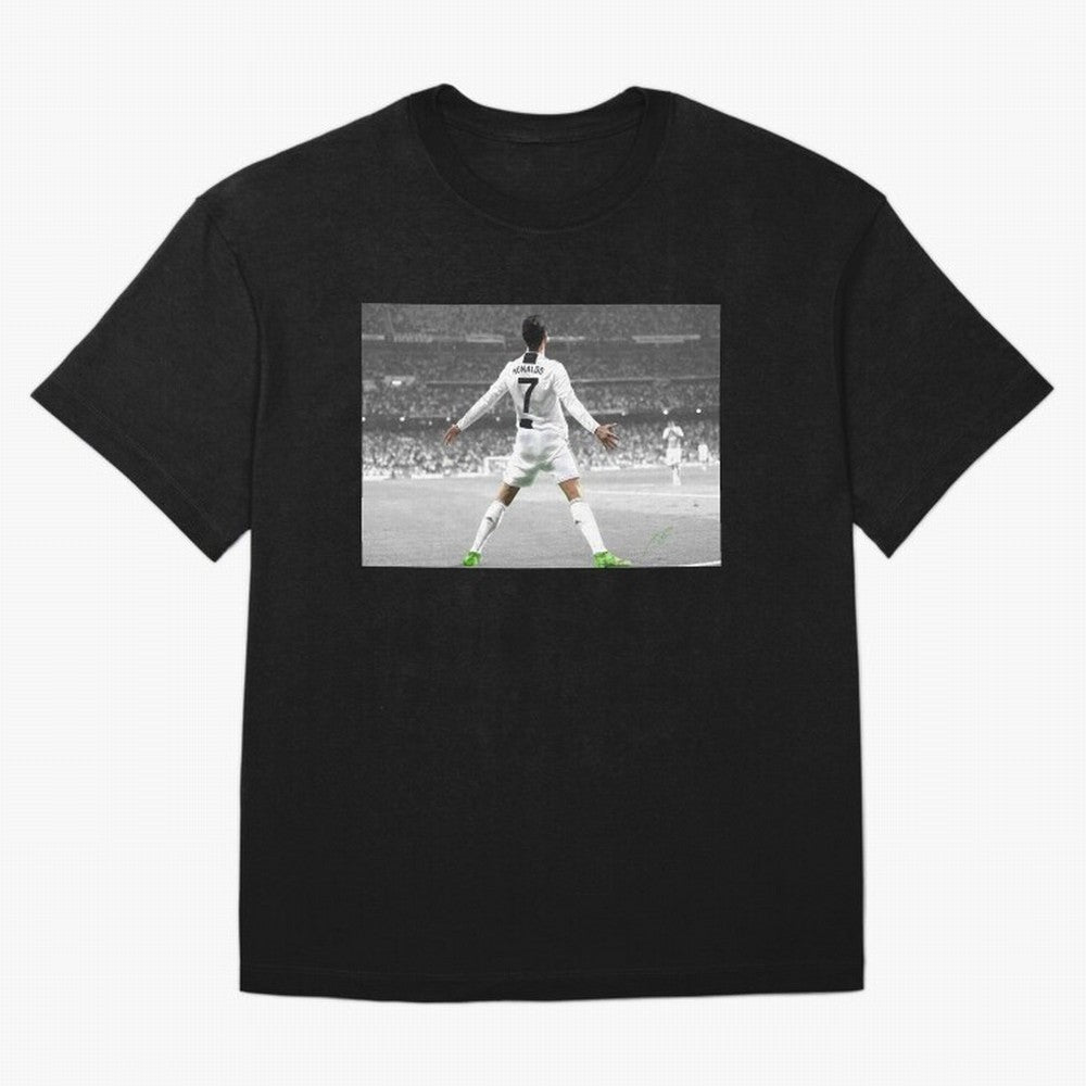 Cristiano Ronaldo Oversized T-Shirt Step into FIFA World Cup 2026 Centered on Neymar, Brazil, Portugal and Argentina Energy, Football History, Final Match Energy, Crowd Noise and Once in a Lifetime Moments; Great for Watch Parties, Sports Bars,