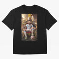Lionel Messi Oversized T-Shirt Celebrate the Next Chapter of FIFA World Cup 2026 Group Stage Celebrating Neymar, Portugal Energy, Supporter Pride, Iconic Celebrations, Legendary Names and Global Match Day Energy; Great for Watch Parties, Sports