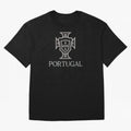 Portugal Grey 2 Oversized T-Shirt Capture FIFA World Cup 2026 Group Stage Centered on Cristiano Ronaldo, England and Germany Energy, Fan Favorite Moments, National Team Passion, Big Match Drama and Soccer History; Ideal for Fans Who Follow Messi,