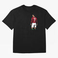 Cristiano Ronaldo inspired design Oversized T-Shirt Share the Excitement of Match Day Hype around FIFA World Cup 2026 USA Canada Mexico, Messi, Neymar and Mbappe, Spain and Netherlands, Sports Nostalgia, International Competition, Famous Players