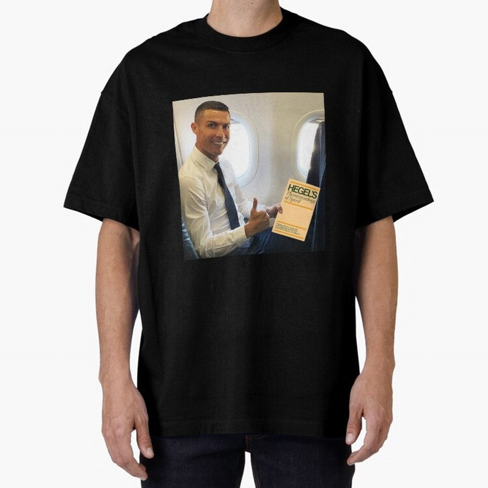 Ronaldo Hegel Oversized T-Shirt Carry National Pride through Match Day Hype around FIFA World Cup 2026, Messi and Cristiano Ronaldo, France, Championship Spirit, Famous Goals, Roaring Crowds and International Football Unity; Created for Match Day