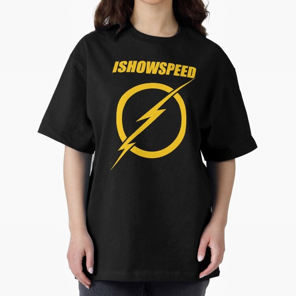 ISHOWSPEED MERCH LOGO Oversized T-Shirt Keep the Legacy of FIFA World Cup 2026 Spirit, Celebrating Brazil, Neymar, Stadium Memories, Football Loyalty, International Chants and Championship Tradition; Perfect for Supporters Who Want Bold Football